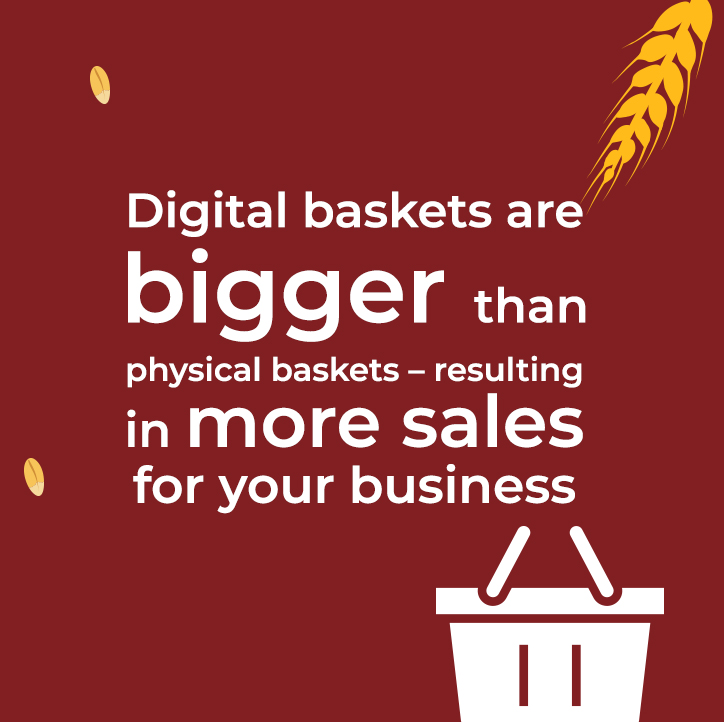 Digital baskets are bigger