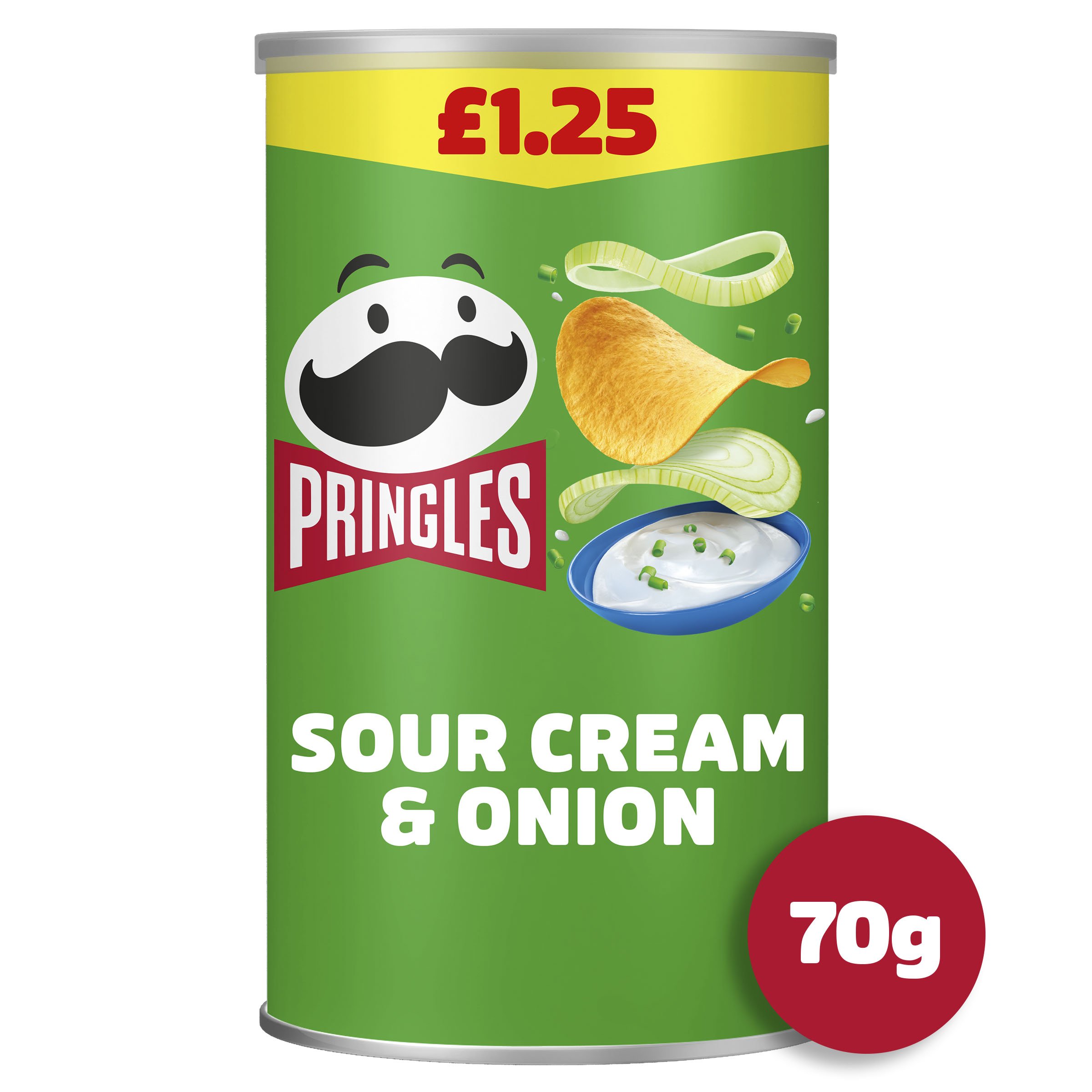 Pringles Sour Cream & Onion 70g PMP