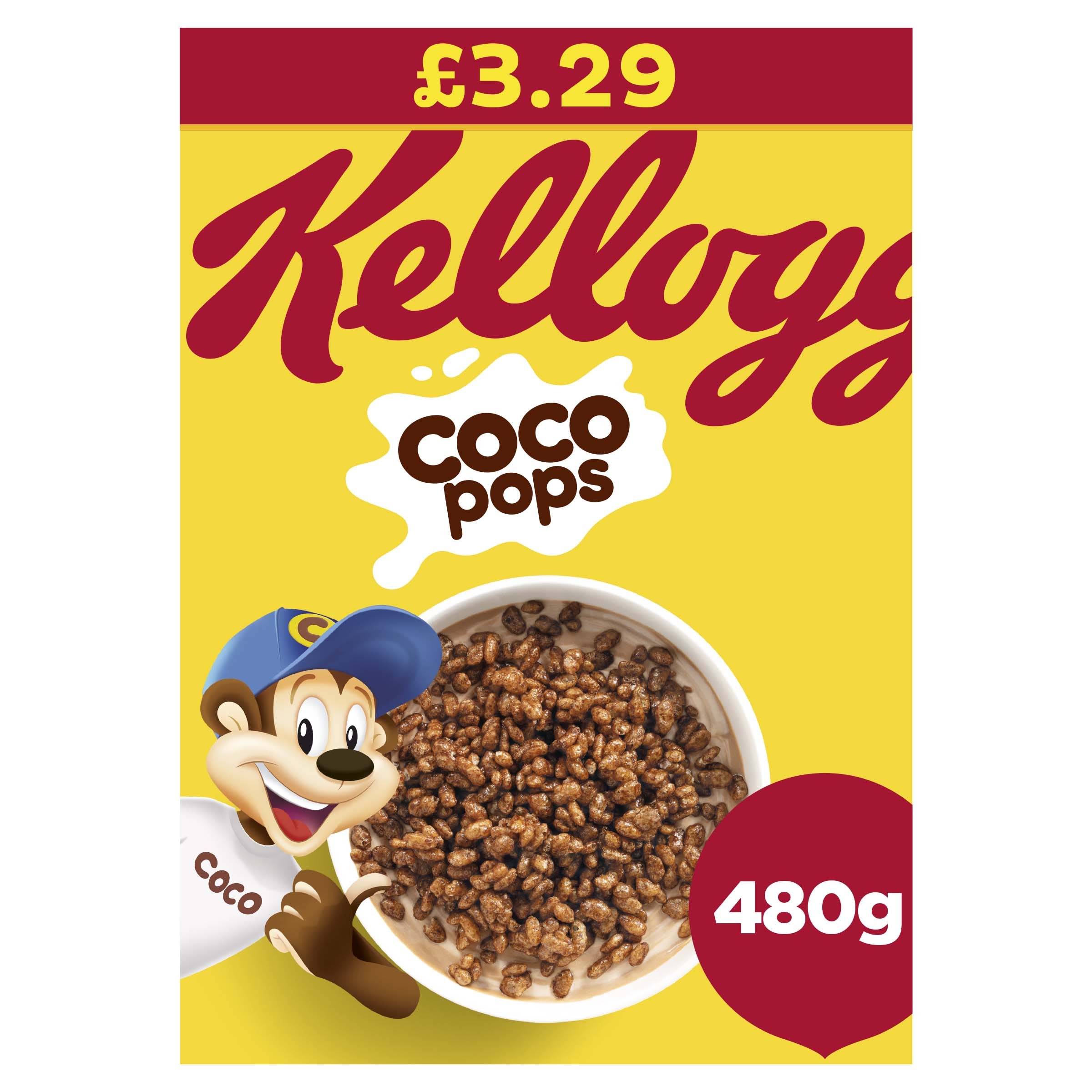 Kellogg's Coco Pops Chocolate 480g PMP