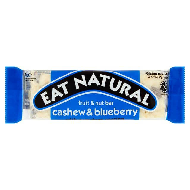 Eat Natural Cashew & Blueberry with a Yoghurt Coating 45g