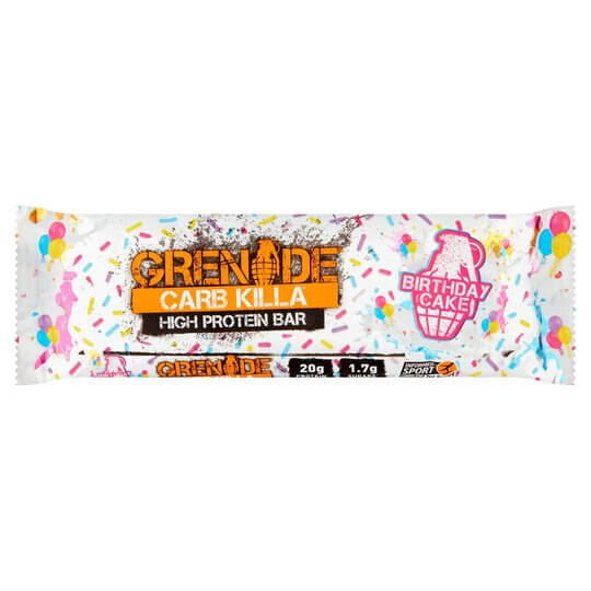 Grenade Carb Killa Birthday Cake Protein Bar 60g
