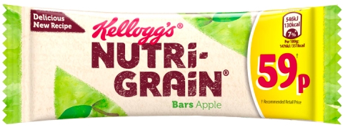 Kellogg Nutrigrain Apple PMP 37g