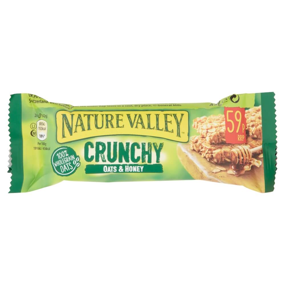 Nature Valley Crunchy Oats & Honey Cereal Bar 42g PMP 59p
