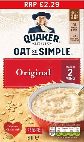 Quaker Original x8 £2.29