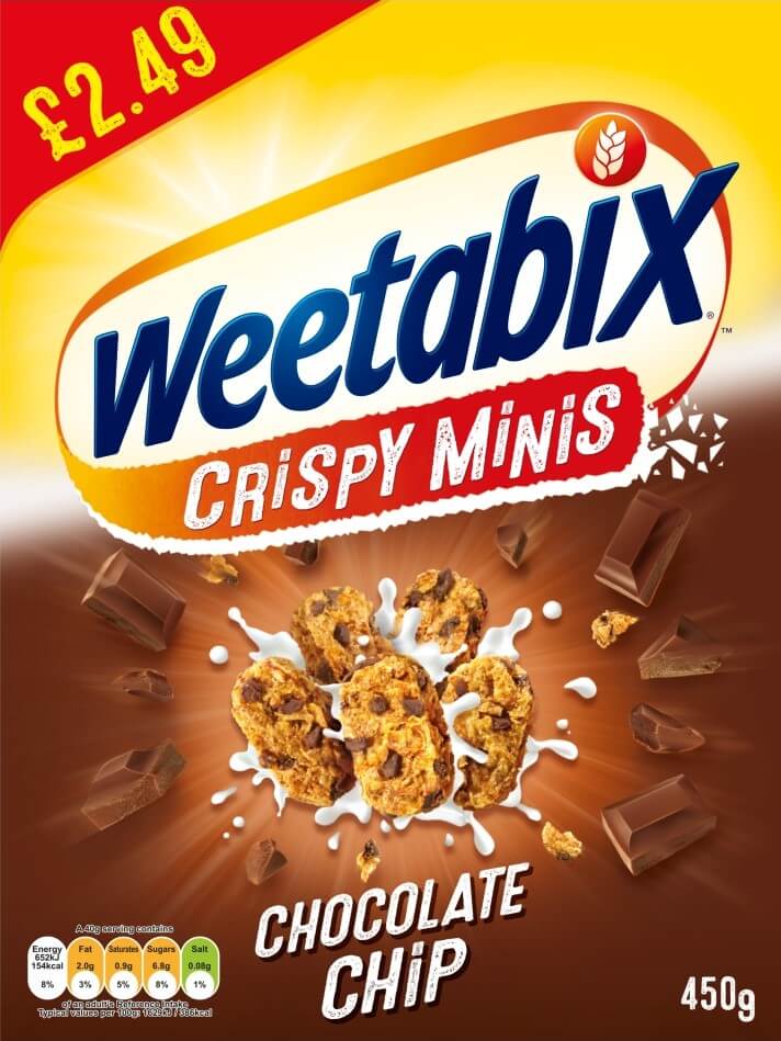 Weetabix Minis Chocolate 450g PMP £2.49