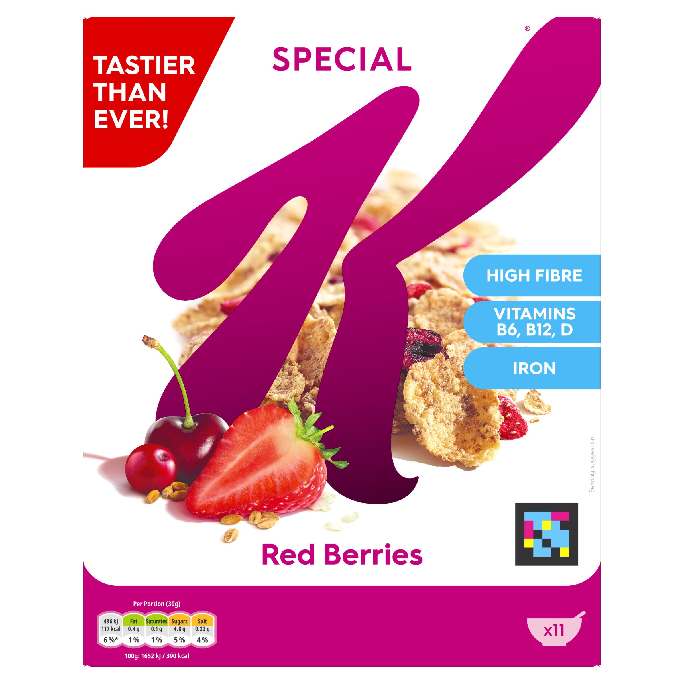 Kellogg's Special K Red Berries Breakfast Cereal 330g