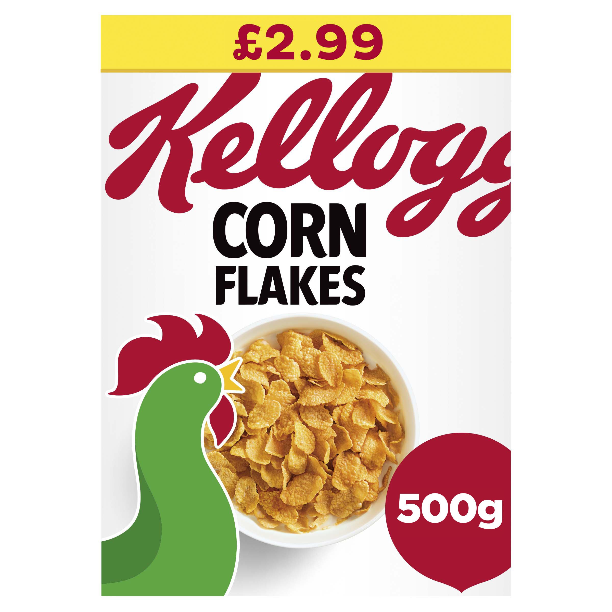 Kellogg's Corn Flakes Cereal 500g PMP