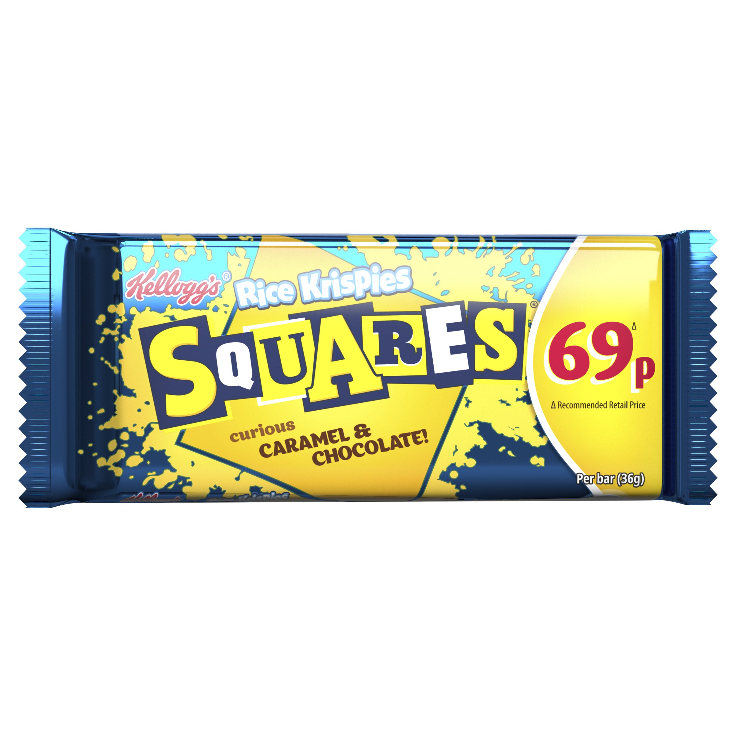 Kellogg's Rice Krispies Squares Chocolate Caramel Bars 30x36g - PMP