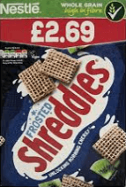 Frosted Shreddies PMP £2.69